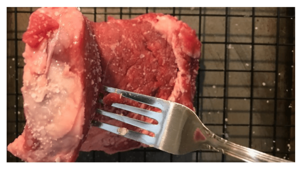 dry brine a steak