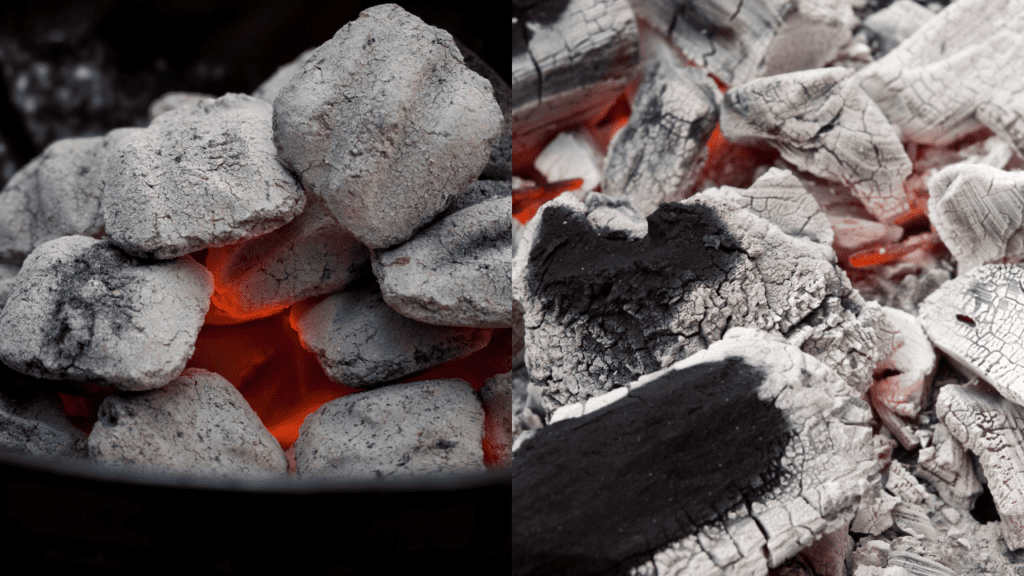 briquettes vs lump charcoal