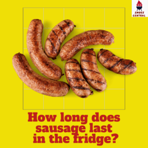 how long does sausage last in the fridge